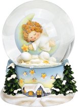 Wurm - Boule à neige - Engel - Lune - Noël - Ange de Noël