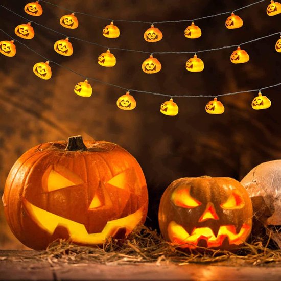 Halloween verlichting - Halloween Decoratie - Pompoen verlichting