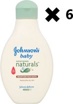 Johnson's Baby Soothing Naturals Bain Hydratant Riche - 400ml 6x