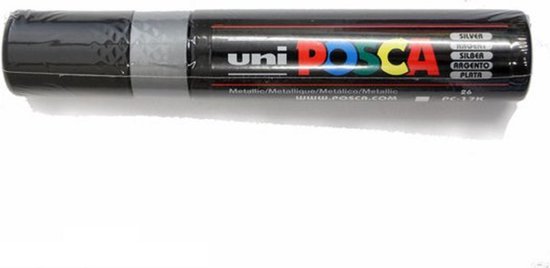 Posca PC-17K zilver