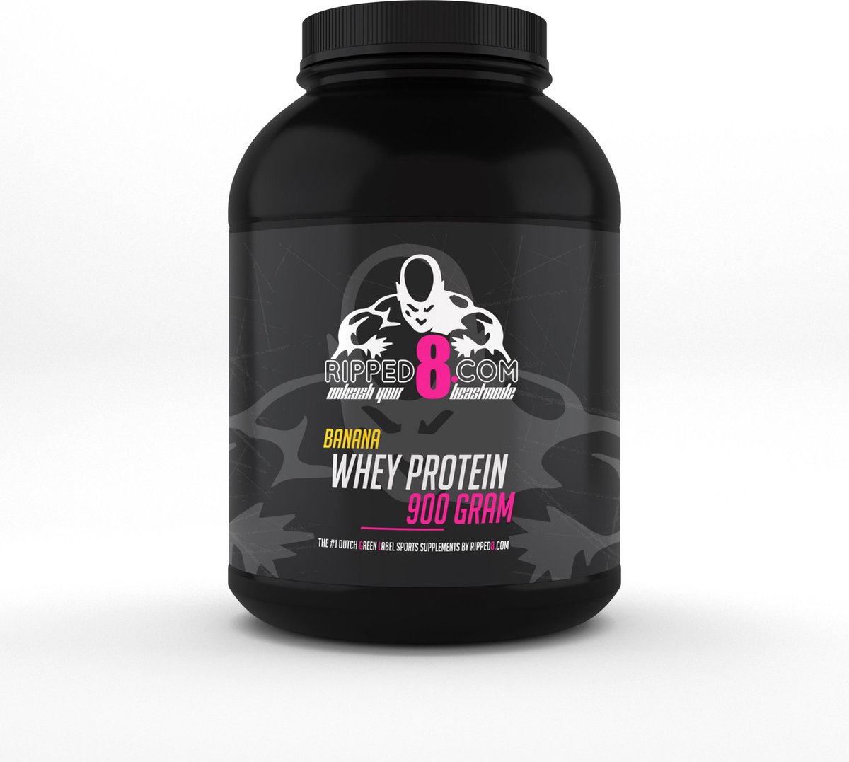 Ripped8 Whey Banaan Pink Label