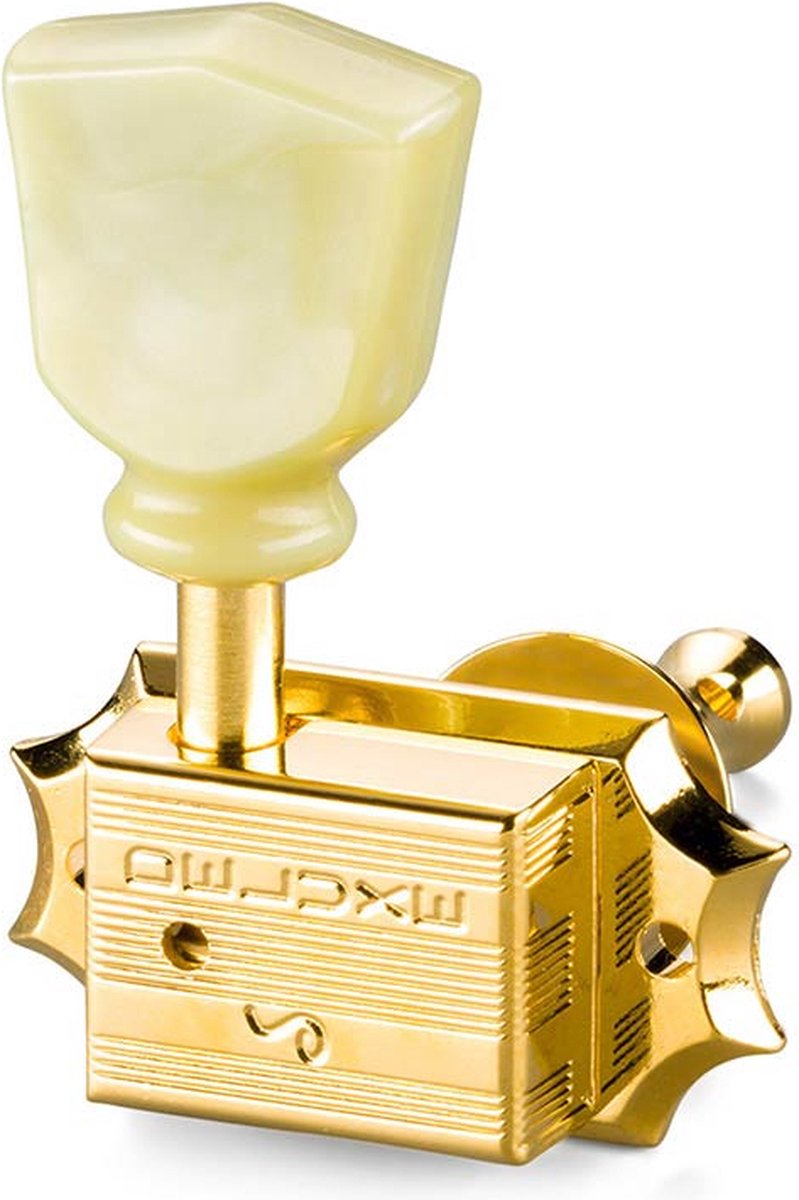 Gitaar stemmechanieken Schaller 101405231636 3L3R Deluxe goud