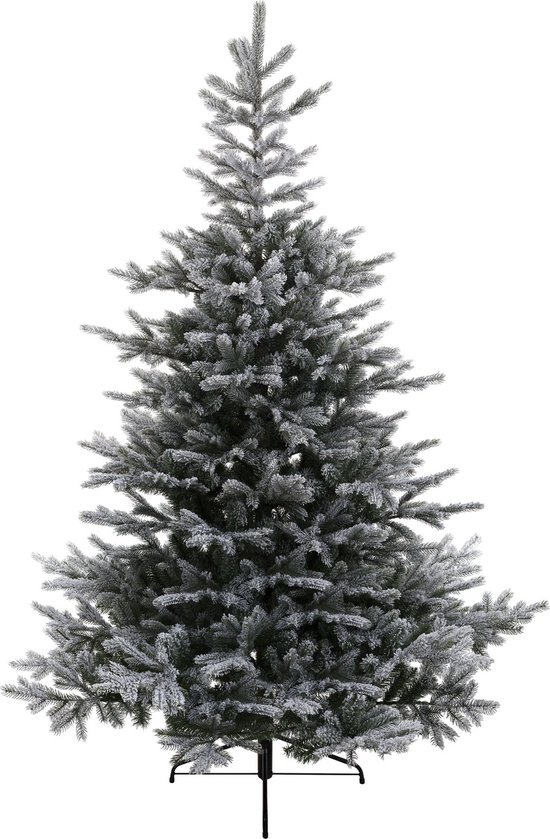 Foto: Everlands grandis fir snowy groen kerstboom 150xh210 cm