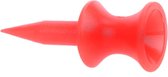 MLC - Tees de Golf 31mm Plastique Rouge