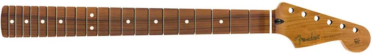 Gitaarhals Fender stratocaster roasted maple/pau ferro C profiel MIM 9.5