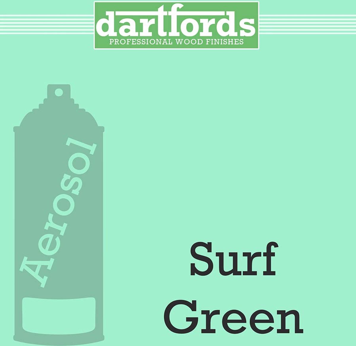 Dartfords FS5383 Nitrocelluloselak Surf Green 400ml spuitbus