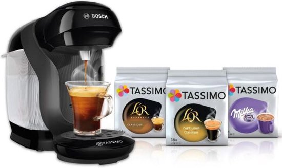 Machine à café à dosettes Tassimo TAS1102 C3 Zwart BOSCH