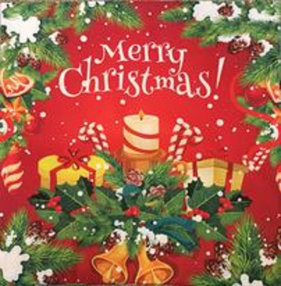 Kussenhoes - kerst - Merry Christmas  - 51