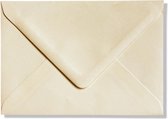 Enveloppes de Luxe - Crème - 50 pièces -c6 - 162X114mm - 110grms