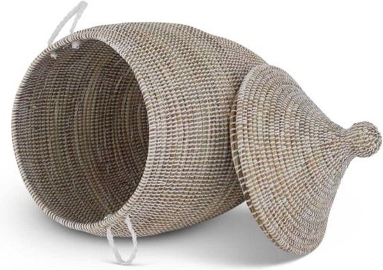Panier à Linge,Panier à Linge En Toile Pliable,résistant à L'eau,peut