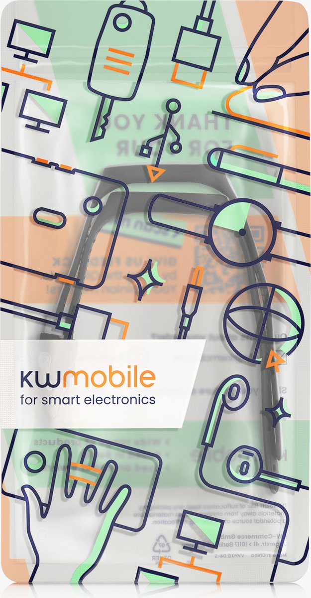 Lot De 2 Bracelets Kwmobile Pour Xiaomi Mi Band 4 - Neufs
