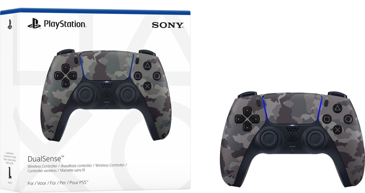 PS5 : la console et les accessoires passent au gris camouflage