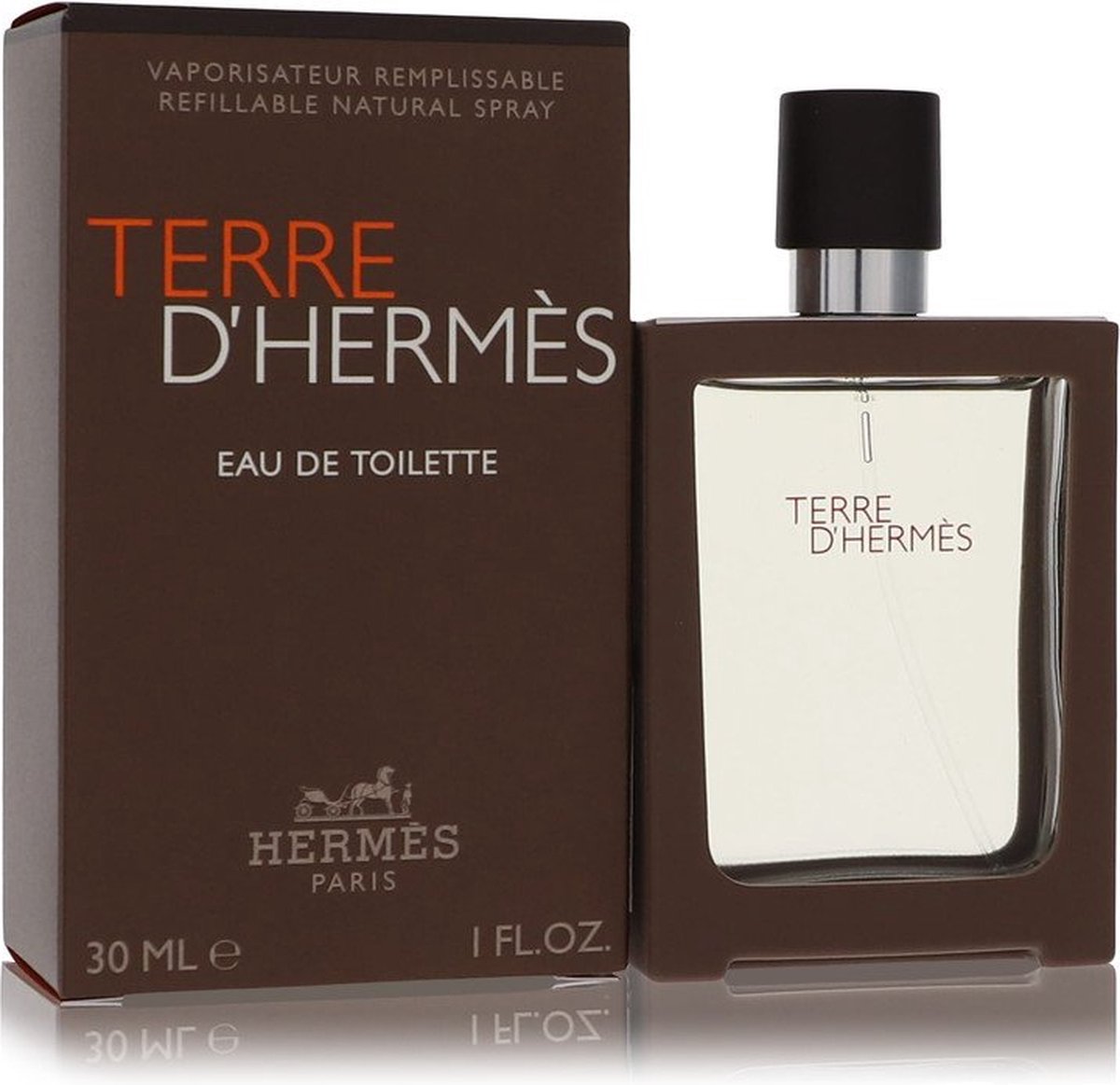 Goedkoopste Hermès Terre d'Hermès - 30 ml - eau de toilette refillable spray - navulbaar - herenparfum