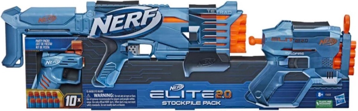 10€09 sur 2 Pack Gilet Tactique jouet Nerf pistolet N-strike Elite