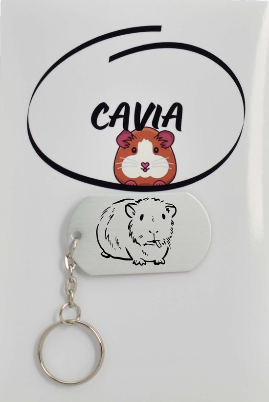 hemel Een computer gebruiken Bedenk Cavia sleutelhanger inclusief kaart – Cavia liefhebber cadeau - animals -  Leuk kado... | bol.com