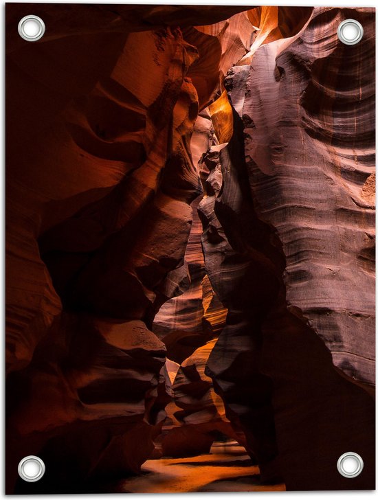 WallClassics - Tuinposter – Antelope Canyon - Arizona - 30x40 cm Foto op Tuinposter  (wanddecoratie voor buiten en binnen)