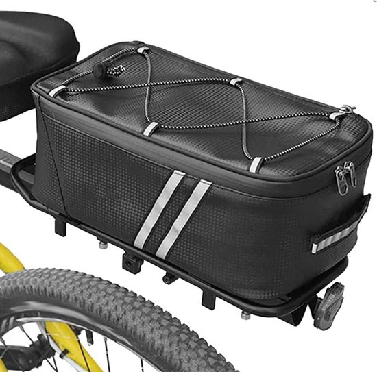 Sac isotherme Dunlop pour porte-bagages vélo - 7 litres - Sacoche -  Fermeture
