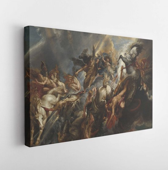 De val van Phaeton, door Peter Paul Rubens, 1605-06 - Modern Art Canvas - Horizontaal - 452827450 - 130*90 Horizontal