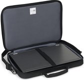 base xx D31796 laptoptas clamshell 15-17.3" - notebooktas met bekleding rondom, zwart