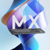 Logitech MX Mechanical - Draadloos mechanisch toetsenbord - QWERTY ISO - Grijs