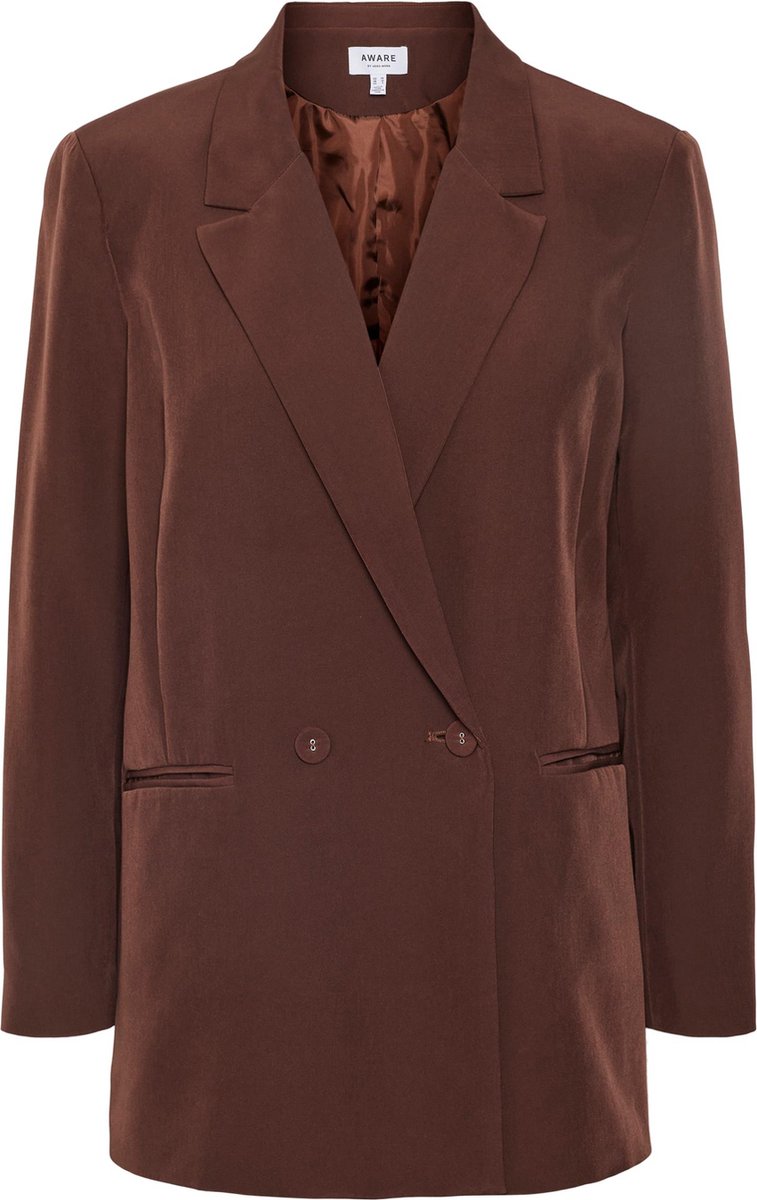 Vero Moda Blazer Vmorlanda Ls Oversize Blazer Vma 10245078 Chicory Coffee Dames Maat - 40
