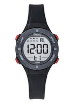Tekday-Horloge-Unisex-Kinderhorloge-Digitaal-Alarm-Stopwatch-Timer-Datum-Backlight-10ATM waterdicht-Zwemmen-Sporten-32MM-Antraciet/Zwart