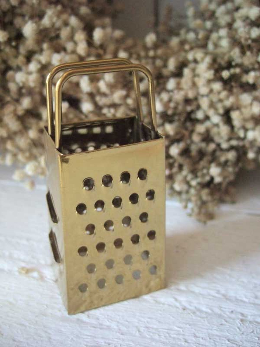 Amerblokjes rasp goudkleur