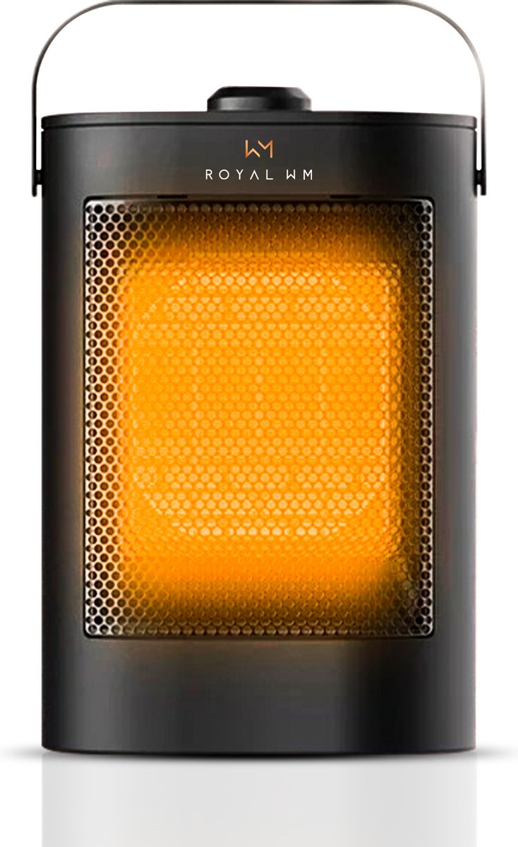 Royal WM - RW03 Serie - Kachel - Ventilatorkachel - Heater - Verkoelend - 1500 Watt - Kerstcadeau