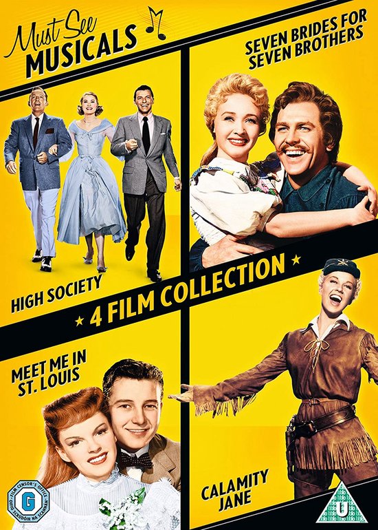 High Society / Seven Brides For Seven Brothers / Meet Me In St Louis / Calamity