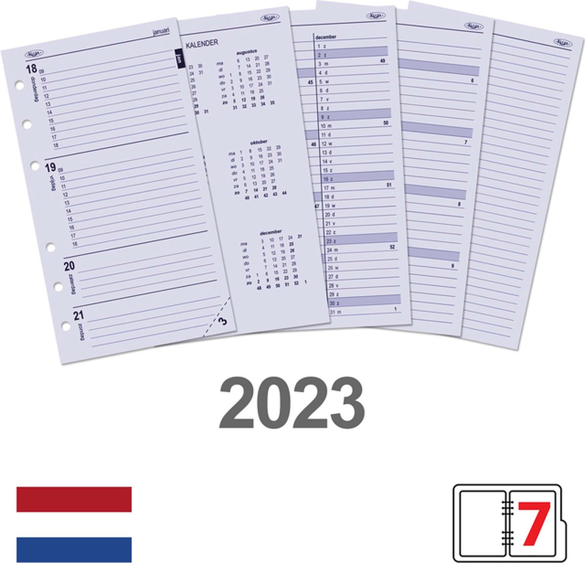 Copy Copy of 6217-22 Personal (Standaard) agendavulling NL 2022 Kalpa |