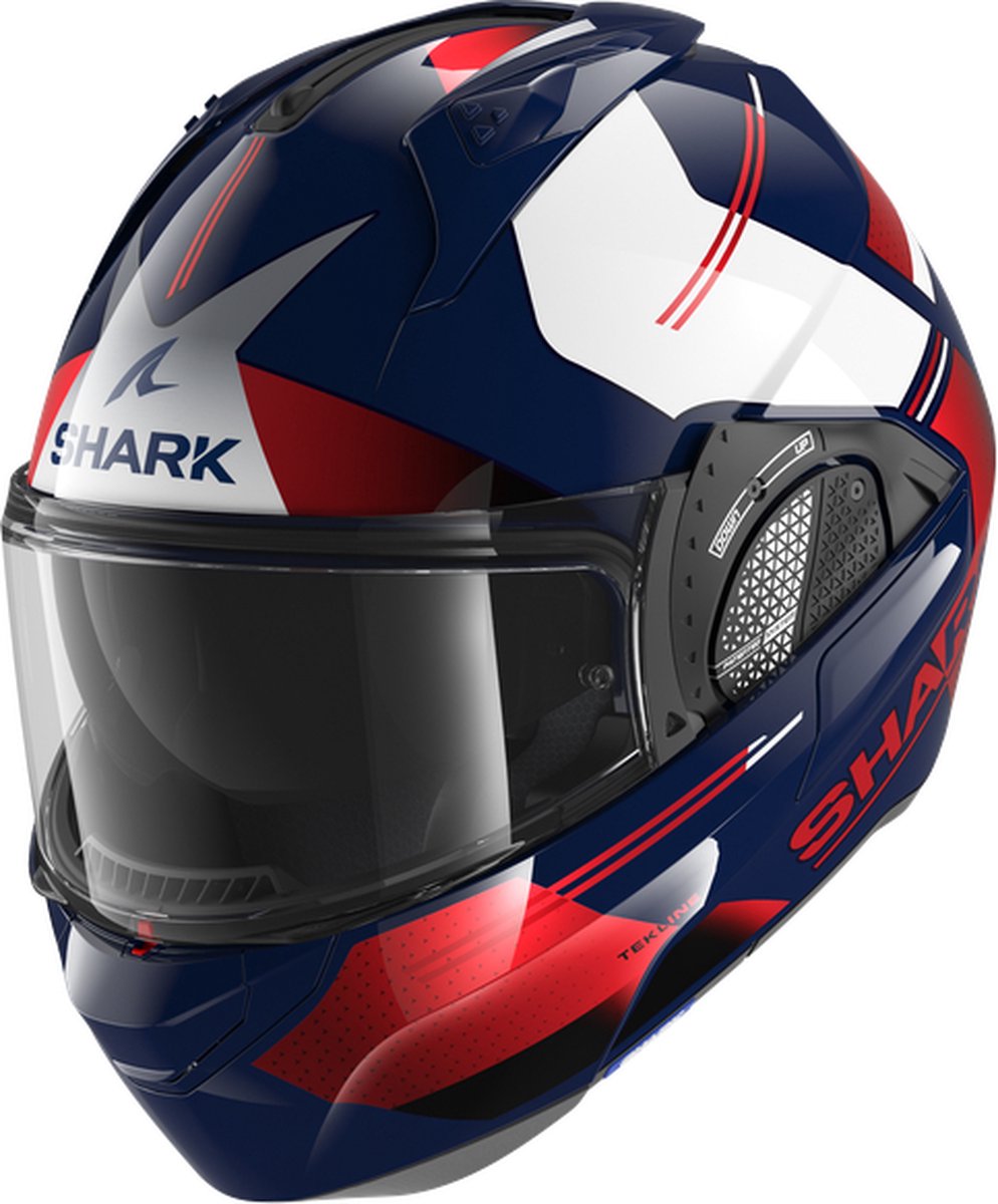 Shark Evo Gt Tekline Burgundy BUR Systeemhelm XL
