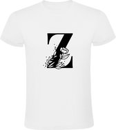 Letter Z Heren T-shirt | Hoofdletter Z | Alfabet