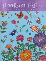 Kleurboek Flowers & Butterflies | Schoencadeau | Sint-tip | Kerst-tip