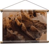 WallClassics - Affiche Textile - Sable Art - 60x40 cm Photo sur Textile