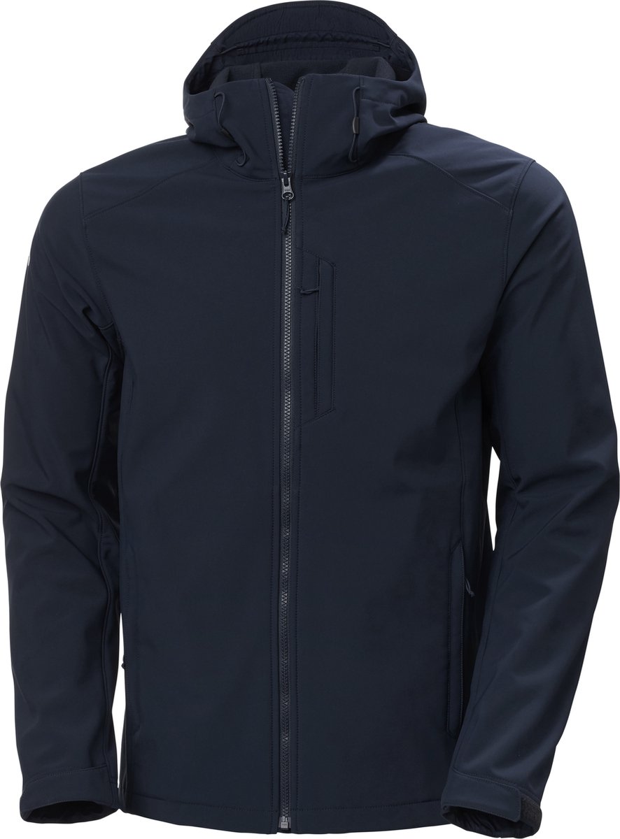 Helly Hansen Paramount Hooded Softshell Jack - Heren - Blauw - Maat S