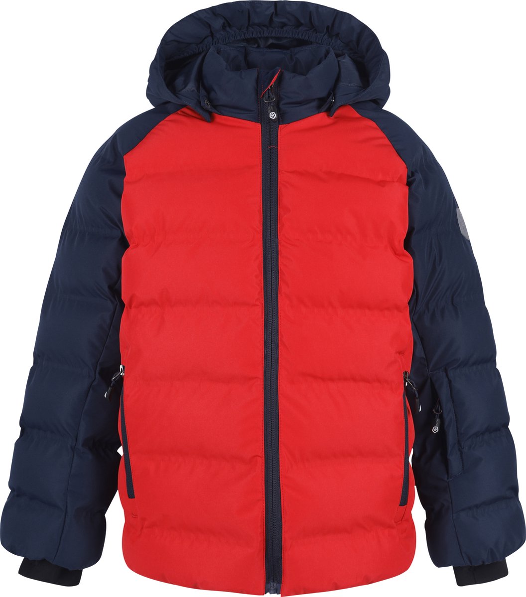Color Kids - Ski-jas voor kinderen - Gewatteerd - Racing Red - maat 104cm