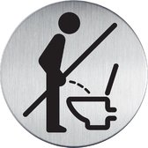 Infobord pictogram durable verboden std urineren | 1 stuk