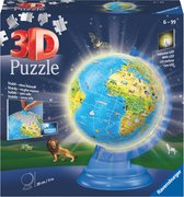 Ravensburger XXL Globe (Engels) Night Edition - 3D puzzel - 180 stukjes
