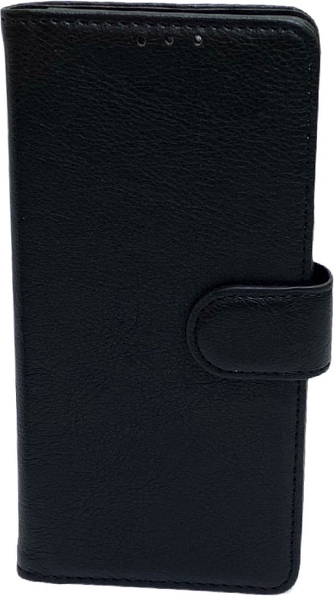 iPhone 14 Pro Bookcase Telefoon hoesje Stevige Portemonnee Wallet Case – Pasjeshouder - Kunstleer – Zwart