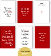 LMWK003 - Cartes de Noël Set 12 Pièces - Cartes de Noël avec Enveloppes - Joyeux Noël - Carte de Noël - Cartes de Nouvel An - Noël - Cartes de Cartes de vœux de Noël de Luxe