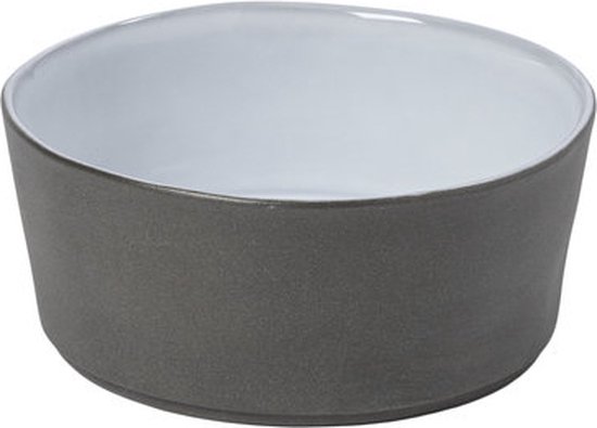 Van Well Emily dessertbord 20cm rood met witte stippen