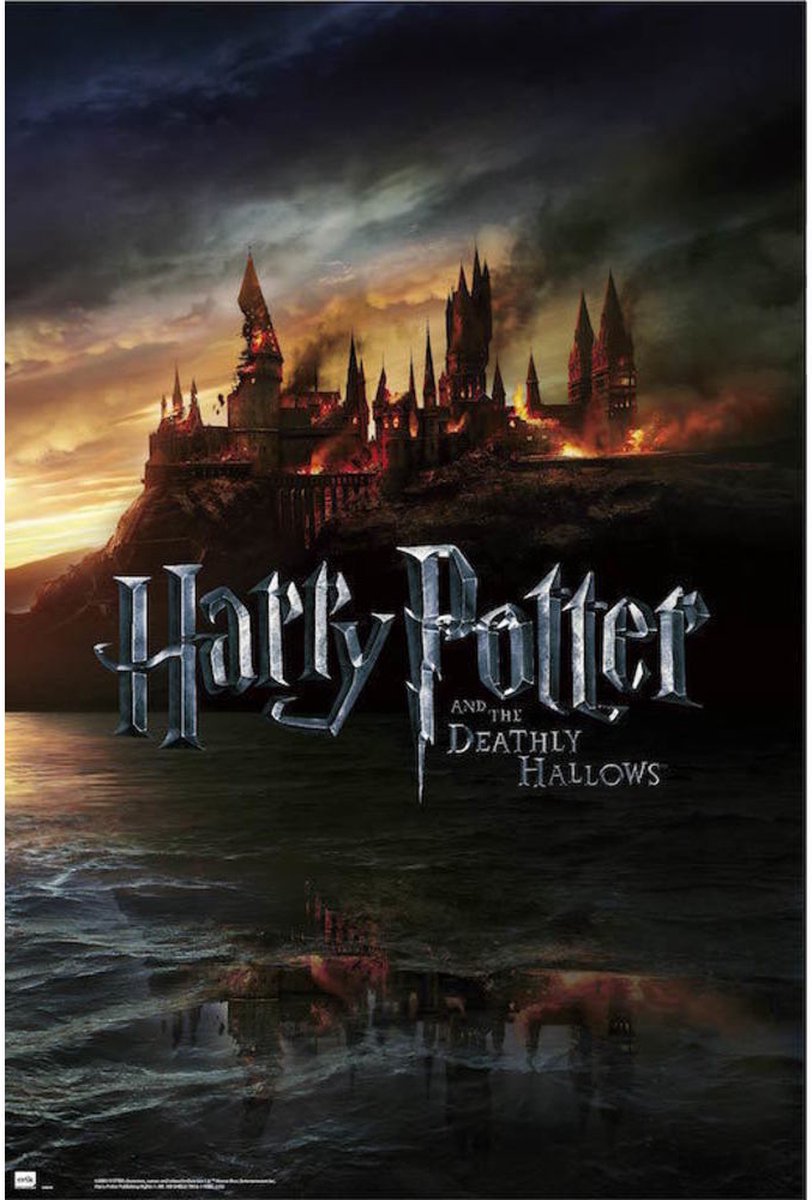 Harry Potter and the Deathly Hallows poster - film - Ron - Hermione