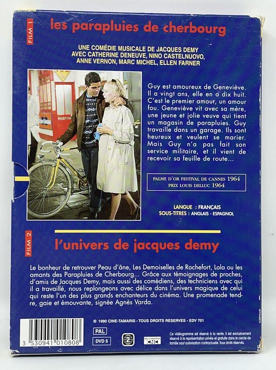 Les Parapluies de Cherbourg Édition Collector 2 DVD (Dvd), Onbekend