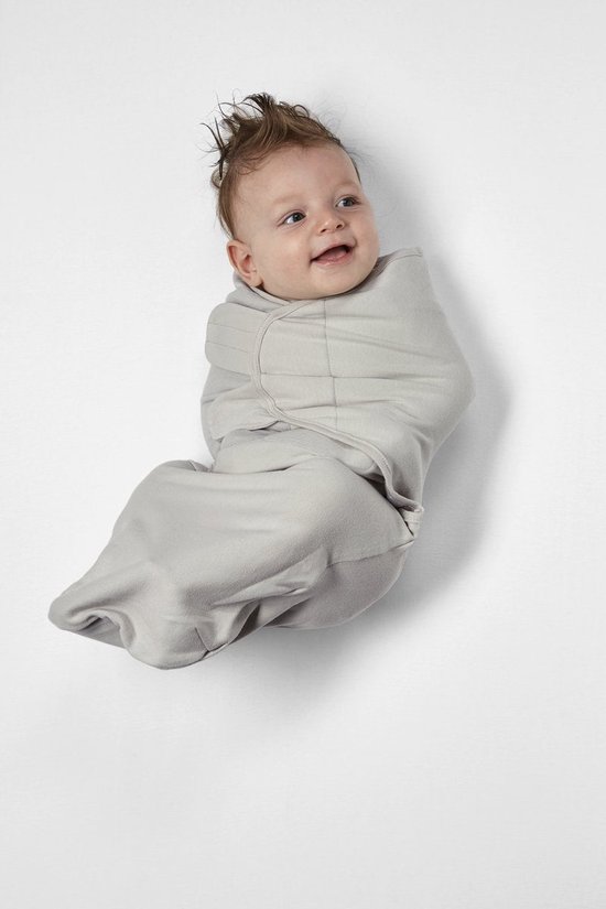 Meyco Baby Uni swaddlemeyco inbakerdoek - grey - 4-6 maanden - 1.0 TOG