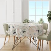 Wicotex - Tafelzeil - Tafelkleed - Vogels - Rond 160cm - Afneembaar - Afwasbaar