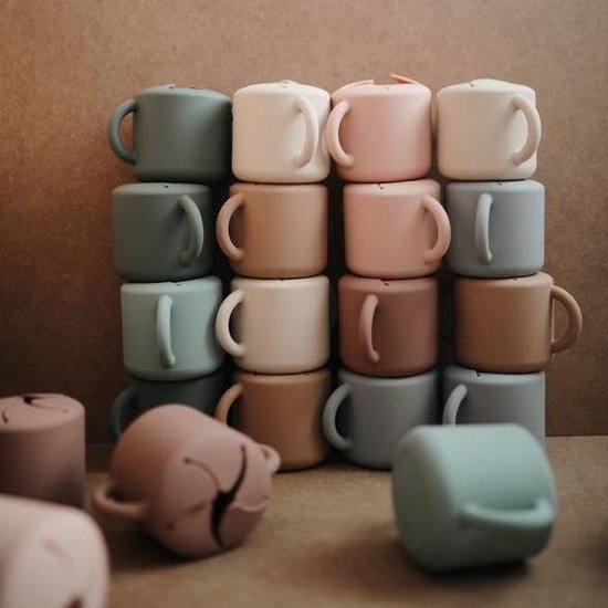 Mushie - Siliconen Snack Cup - Snackcups - Tradewinds van Mushie — afbeelding 3