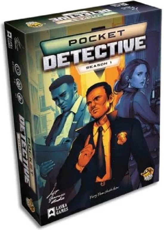 Boek: Pocket Detective: Season One, geschreven door Lucky Duck Games