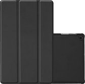 Hoesje Geschikt voor Samsung Galaxy Tab A 10.1 2019 Hoesje Case Hard Cover Hoes Book Case - Zwart