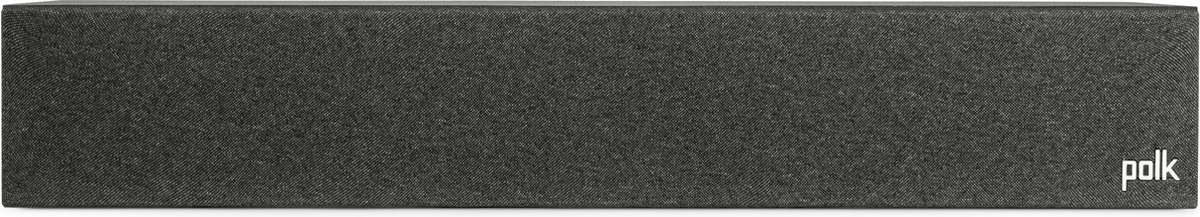 Polk Audio MXT35CBK Monitor XT35 slanke middenluidspreker, Hi-Res gecertificeerd, compatibel met Dolby Atmos en DTS:X (stuk),Zwart