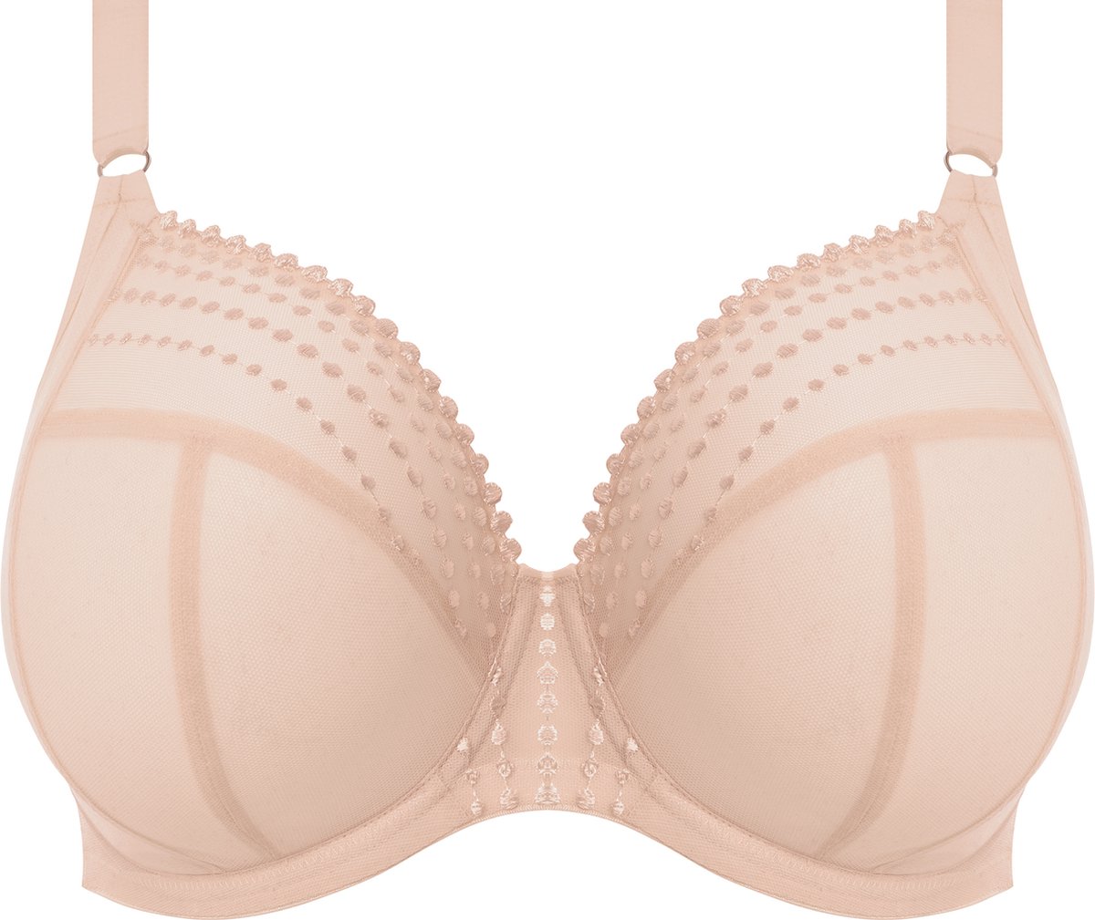 Elomi Matilda UW Plunge Bra Dames Beha - Maat 85F (EU) blush